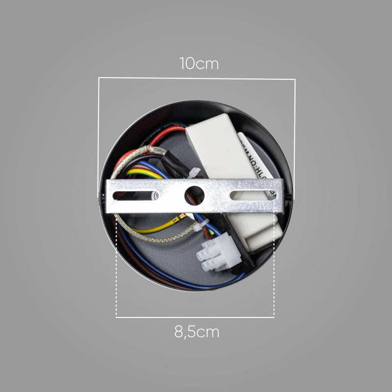 Pendente Farfalla Borboleta Preto LED 12W HL006BK Starlux ST2555