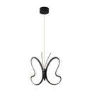 Pendente Farfalla Borboleta Preto LED 12W HL006BK Starlux ST2555-Starlux-Starlumen