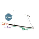 Pendente Fit Preto LED 32W 4400 lumens 662LED3-PT ST1305-Newline-Starlumen