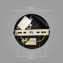 Pendente Floki Preto Ouro Fosco e Branco Globo Vertical para 3x G9 GH-003 Starlux ST2610-Starlux-Starlumen