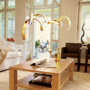 Pendente Fluire Dourado 45W Bella RE006 ST1434-Bella Iluminação-Starlumen