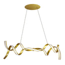 Pendente Fluire Dourado 45W Bella RE006 ST1434-Bella Iluminação-Starlumen