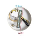 Pendente Grape Preto 6 Globos De Vidro Starlux ZR083-BK St2076-Starlux-Starlumen