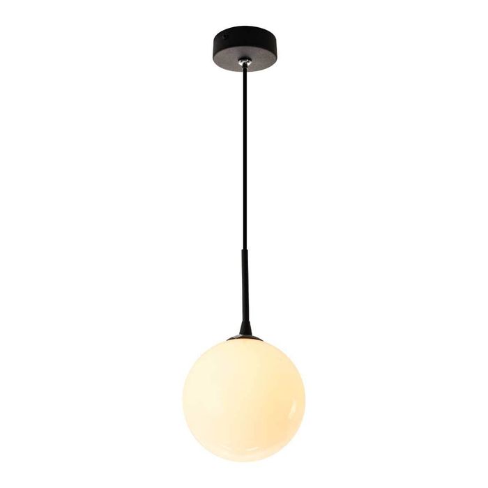 Pendente Grape Preto Globo Branco P/ G9 Starlux ZR082-WBK ST2068