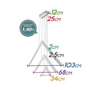 Pendente Hale Branco Led 43w Luclair Lustres DS9732 St2151-Starlumen-
