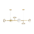 Pendente Heidi Ouro e Branco para 6x E27 LT007-WH Starlux ST2571-Starlux-Starlumen