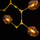 Pendente Ieda Cúpula de Vidro p/ 5x E27 IDL-011-AMG Starlux ST2408-Starlux-Starlumen