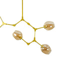 Pendente Ieda Cúpula de Vidro p/ 5x E27 IDL-011-AMG Starlux ST2408-Starlux-Starlumen