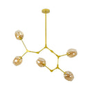 Pendente Ieda Cúpula de Vidro p/ 5x E27 IDL-011-AMG Starlux ST2408-Starlux-Starlumen