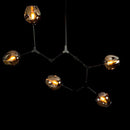 Pendente Ieda Cúpula de Vidro p/ 5x E27 IDL-011-SKY Starlux ST2408-Starlux-Starlumen