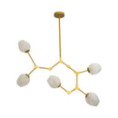 Pendente Ieda Cúpula de Vidro p/ 5x E27 IDL-011-WMG Starlux ST2408-Starlux-Starlumen