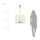 Pendente Isis Ouro LED 80W ZR117-WGD Starlux ST2674-Starlux-Starlumen