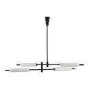 Pendente Isis Preto Fosco Hastes Móveis LED 32W ZR118-BK Starlux ST2675-Starlux-Starlumen