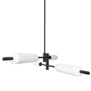 Pendente Isis Preto Fosco Hastes Móveis LED 32W ZR118-BK Starlux ST2675-Starlux-Starlumen