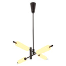 Pendente Isis Preto Fosco Hastes Móveis LED 32W ZR118-BK Starlux ST2675-Starlux-Starlumen