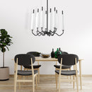 Pendente Isis Preto LED 80W ZR117- BK Starlux ST2674-Starlux-Starlumen