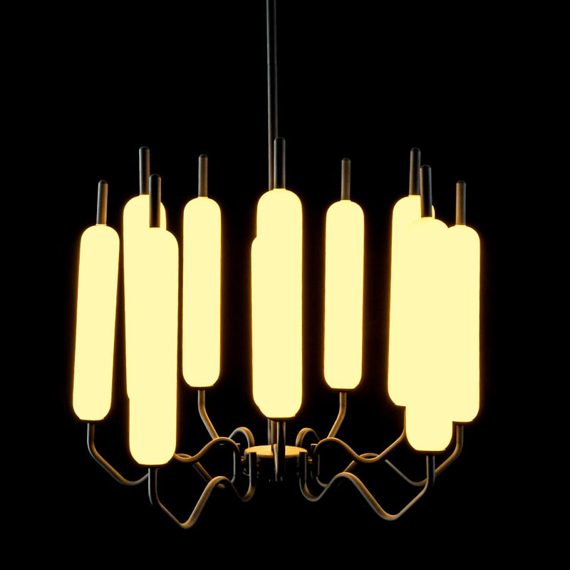Pendente Isis Preto LED 80W ZR117- BK Starlux ST2674-Starlux-Starlumen