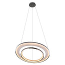 Pendente Loop Cromado e Branco Led 76W 3000k Hm010CR Bella ST2542-Bella Iluminação-Starlumen