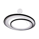 Pendente Loop Preto e Branco LED 76W 3000k HM010WB Bella ST2542-Bella Iluminação-Starlumen