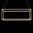 Pendente Lucca Ouro Fosco LED Branco Quente ZR100-WGD Starlux ST2623-Starlux-Starlumen