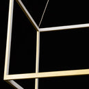 Pendente Lucca Ouro Fosco LED Branco Quente ZR100-WGD Starlux ST2623-Starlux-Starlumen