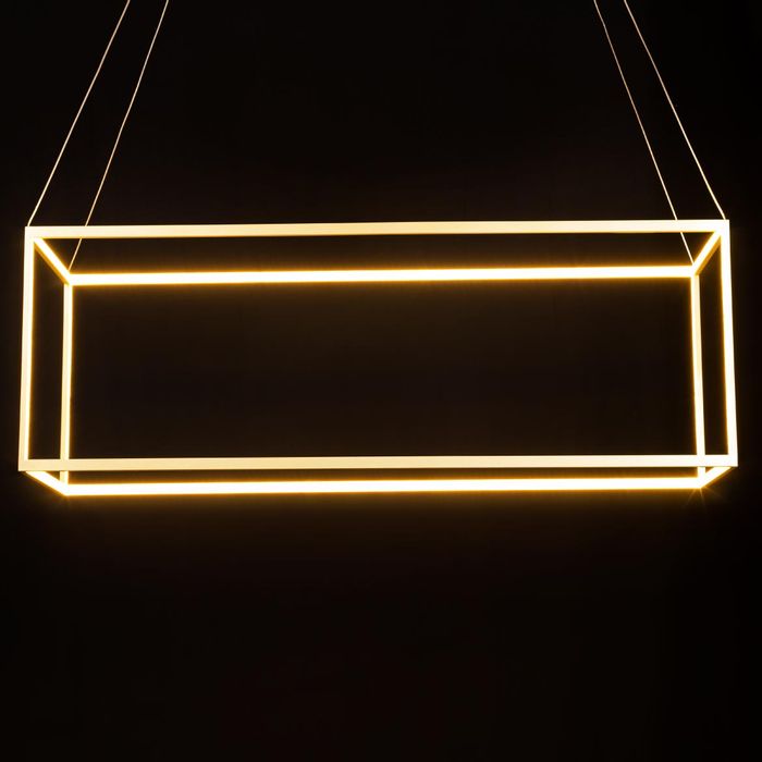 Pendente Lucca Ouro Fosco LED Branco Quente ZR100-WGD Starlux ST2623-Starlux-Starlumen