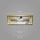 Pendente Lucca Ouro Fosco LED Branco Quente ZR100-WGD Starlux ST2623-Starlux-Starlumen