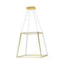 Pendente Lucca Ouro Fosco LED Branco Quente ZR101-WGD Starlux ST2624-Starlux-Starlumen