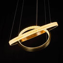 Pendente Lustre 2 Aneis Durado-Fosco LED 50W DCD01606 Sindora ST2119-Sindora-Starlumen