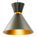 Pendente Lustre Berlin Preto 23cm em Alumínio para Balcão, Mesa ou Área Gourmet 4051 St736-Starlumen-