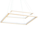 Pendente Lustre Fit Led 44w 2 Retângulos Sobrepostos Moderno Clean Minimalista 747LED3-BT St1341-Newline-Starlumen