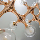 Pendente Lustre Molécula Cobre P/ 16 LED G9 PD1298G Quality ST1298-Quality-Starlumen