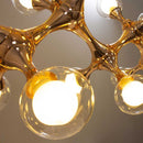 Pendente Lustre Molécula Cobre P/ 16 LED G9 PD1298G Quality ST1298-Quality-Starlumen