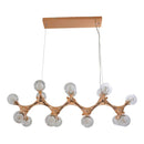 Pendente Lustre Molécula Cobre P/ 16 LED G9 PD1298G Quality ST1298-Quality-Starlumen