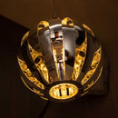 Pendente Lustre Oslo Em Acrilico 30cm 1E27 Cromado QPD1251-CR St562-Quality-Starlumen