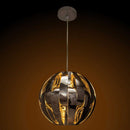 Pendente Lustre Oslo Em Acrilico 30cm 1E27 Cromado QPD1251-CR St562-Quality-Starlumen