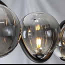 Pendente Malu Preto Fosco e Smoky 100 Cm Para 3x G9 ZR126 Starlux ST2616-Starlux-Starlumen