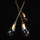 Pendente Mayla Ouro/incolor para 3x G9 LT005-CL Starlux ST2569-Starlux-Starlumen