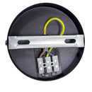 Pendente Metal Maciço Cabo Encapado Vintage E27 DS2326 St942-Preto-Starlumen-