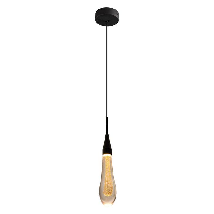Pendente Mini Aimee Preto LED 2W 27cm 2700k Starlux ZR037-SBK ST2069