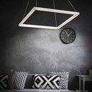 Pendente Moderno Fit LED Branco Quadrado Bivolt 25W 3000k 741LED3-BT ST1418-Newline-Starlumen