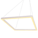 Pendente Moderno Fit LED Branco Quadrado Bivolt 25W 3000k 741LED3-BT ST1418-Newline-Starlumen