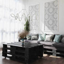 Pendente Moderno Zig Branco TP003 84cm 73W 3000k Bella ST1513-Bella Iluminação-Starlumen