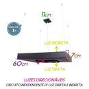 Pendente Moom 60x60cm Preto 16621 St1599-Starlumen-