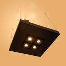 Pendente Moom 60x60cm Preto 16621 St1599-Starlumen-
