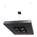 Pendente Moom 60x60cm Preto 16621 St1599-Starlumen-