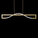 Pendente Naruto Ouro Fosco ZR120 100cm LED 13W 2700k Starlux ST2589-Starlux-Starlumen