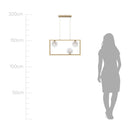 Pendente Orbit 3 Globos Dourado e Transparente Bola Vidro Studioluce PDH1556 para 3X LED G9 ST2662-Studioluce-Starlumen