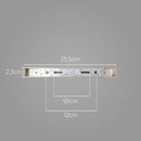 Pendente Orbit 3 Globos Dourado e Transparente Bola Vidro Studioluce PDH1556 para 3X LED G9 ST2662-Studioluce-Starlumen