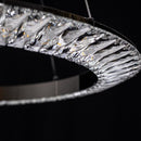 Pendente Orbit Cromado e Cromado Cristal 63cm LED 30W ID009C Bella ST2556-Bella Iluminação-Starlumen